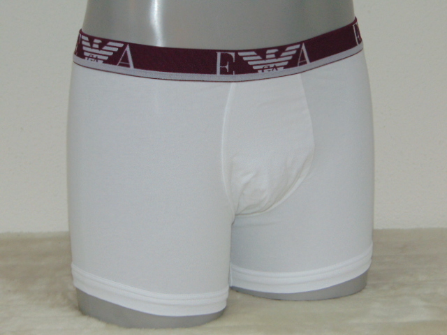 Armani Hommes Dura blanc/rouge boxer