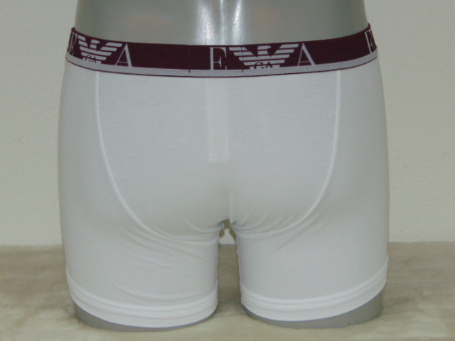 Armani Hommes Dura blanc/rouge boxer