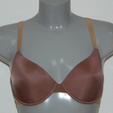 Armani Ladies Microfiber marron soutien-gorge rembourré