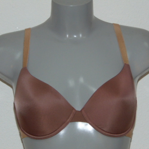 Armani Ladies Microfiber marron soutien-gorge rembourré