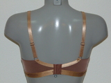 Armani Ladies Microfiber marron soutien-gorge rembourré