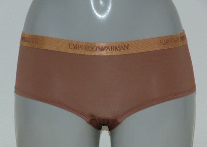 Armani Ladies Microfiber marron shortie