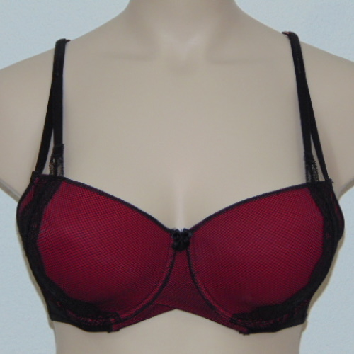 After Eden D-Cup & Up Scarlett rouge/noir soutien-gorge rembourré