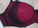 After Eden D-Cup & Up Scarlett rouge/noir soutien-gorge rembourré