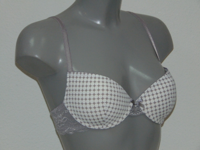 Cybéle Dotted gris/print soutien-gorge push up