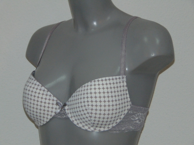 Cybéle Dotted gris/print soutien-gorge push up