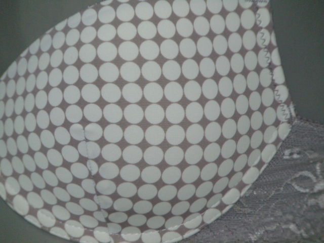 Cybéle Dotted gris/print soutien-gorge push up