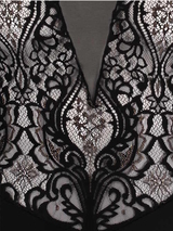 Sapph Savage noir corselet
