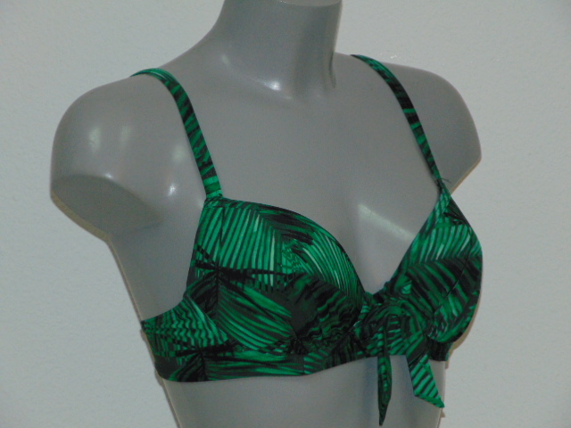 Missya Iris vert/print haut de bikini préformé