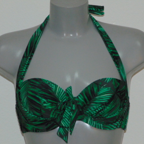 Missya Rose vert/print haut de bikini préformé