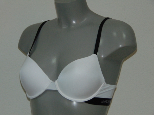 Armani Ladies Contoure blanc soutien-gorge rembourré