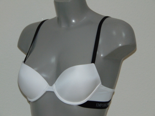 Armani Ladies Contoure blanc soutien-gorge push up