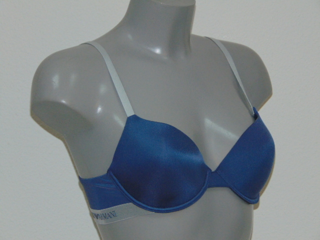 Armani Ladies Contoure bleu soutien-gorge rembourré