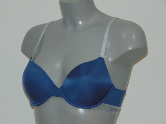 Armani Ladies Contoure bleu soutien-gorge rembourré