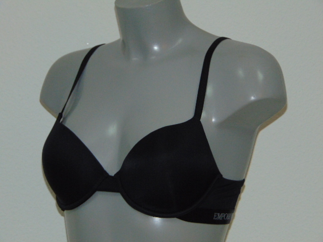 Armani Ladies Contoure noir soutien-gorge rembourré