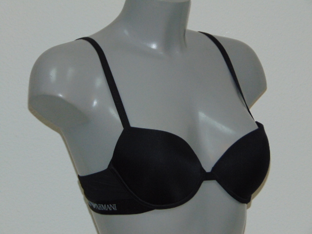 Armani Ladies Contoure noir soutien-gorge push up