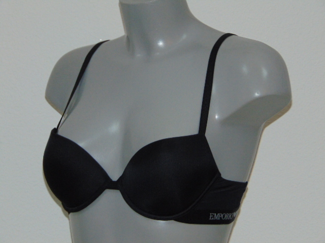 Armani Ladies Contoure noir soutien-gorge push up