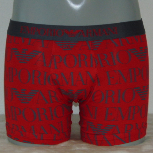 Armani Hommes Superiore rouge boxer