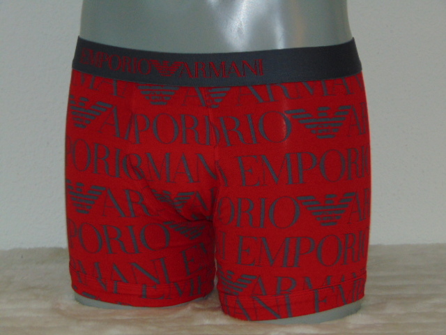 Armani Hommes Superiore rouge boxer