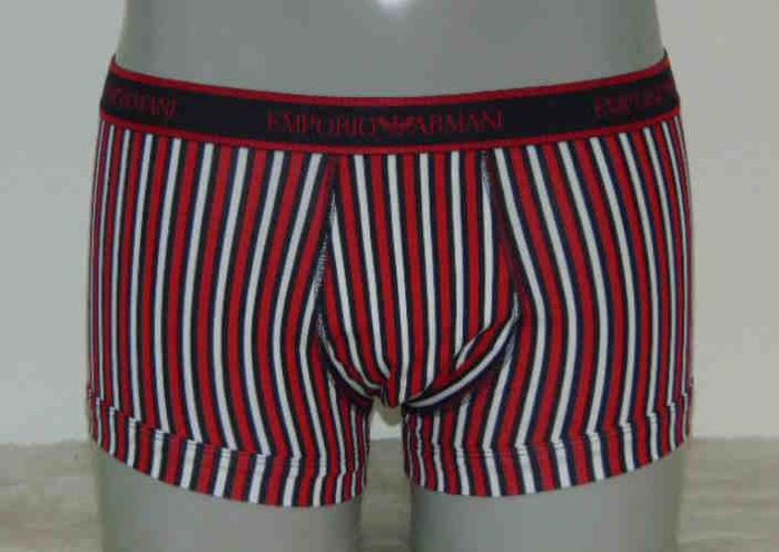 Armani Hommes Trunk rouge boxer