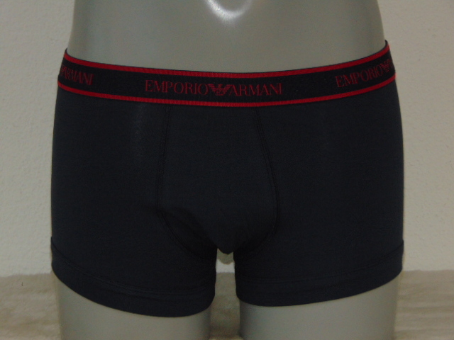 Armani Hommes Trunk bleu marine boxer