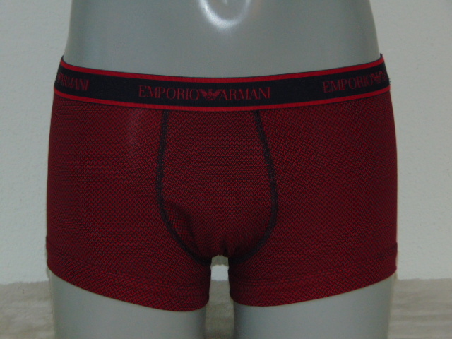 Armani Hommes Trunk rouge boxer