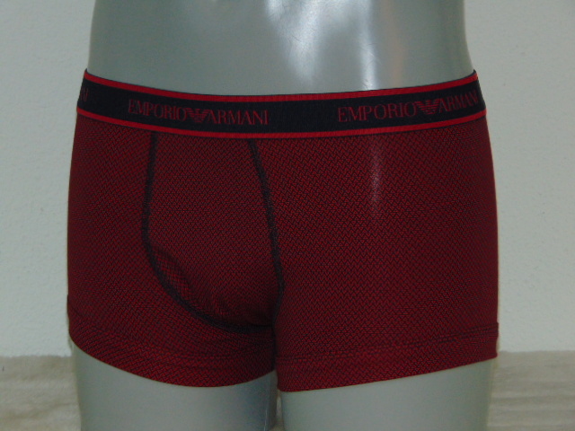Armani Hommes Trunk rouge boxer