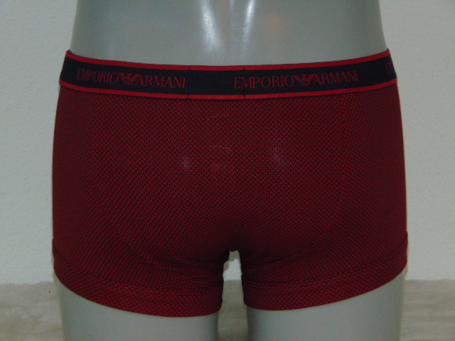 Armani Hommes Trunk rouge boxer