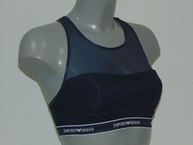 Armani Ladies Lace  bleu marine/bleu sports top