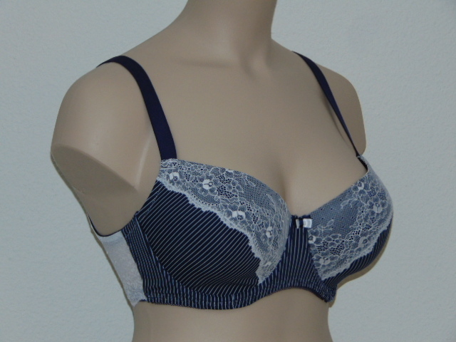 After Eden D-Cup & Up Violette bleu marine soutien-gorge rembourré