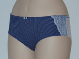 After Eden D-Cup & Up Violette bleu marine shortie