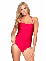 Nickey Nobel Minke rouge maillot de bain