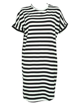 Missya VERENE noir/ivoire chemise de nuit