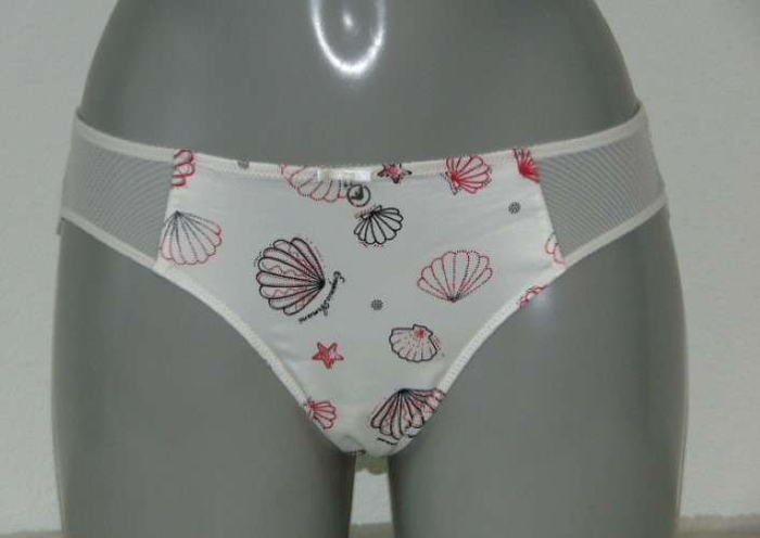 Armani Ladies Avorio Stampato ivoire/rose slip brésilien