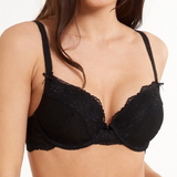 LingaDore Quotidien Gel Push Up noir soutien-gorge push up