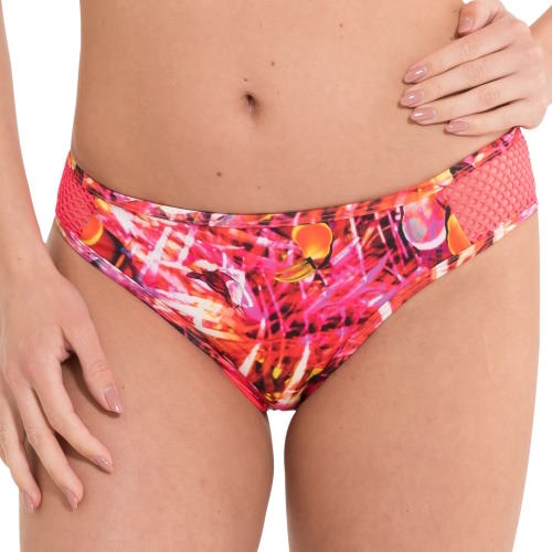 Plage de LingaDore Paradise rose/print slip de bikini