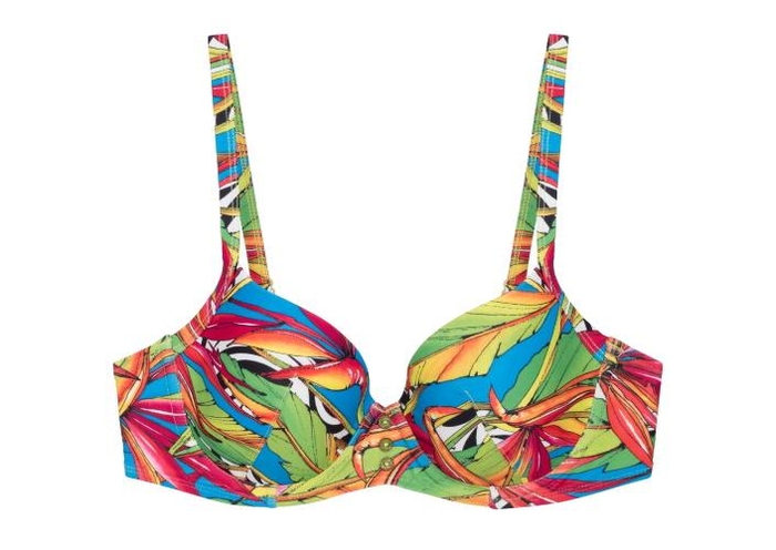 Plage de LingaDore Carnaval bleu haut de bikini préformé