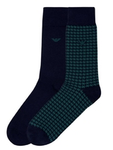 Armani Hommes Logo vert chaussettes
