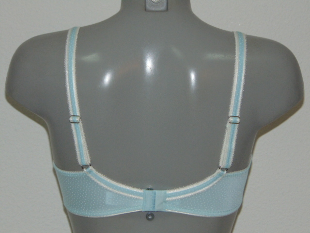 Eva Polka Dot bleu soutien-gorge sans forme