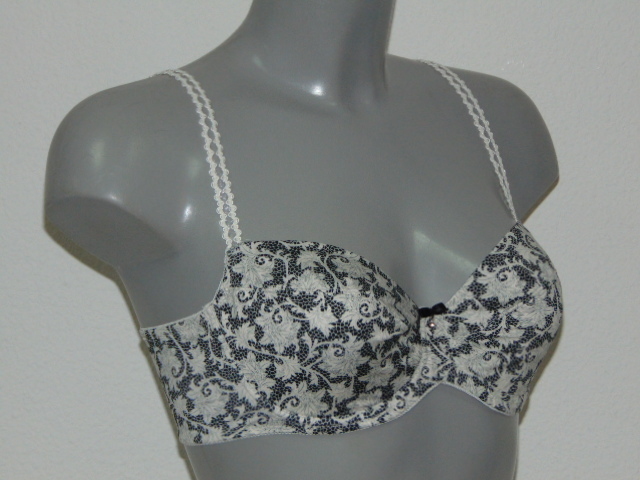 Eva Flaire blanc/print soutien-gorge sans forme
