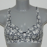 Eva Flaire blanc/print soutien-gorge sans armatures en dentelle