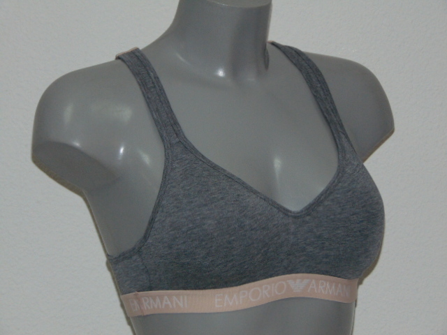 Armani Ladies Armani Sport gris sports top