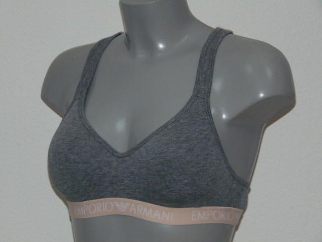 Armani Ladies Armani Sport gris sports top