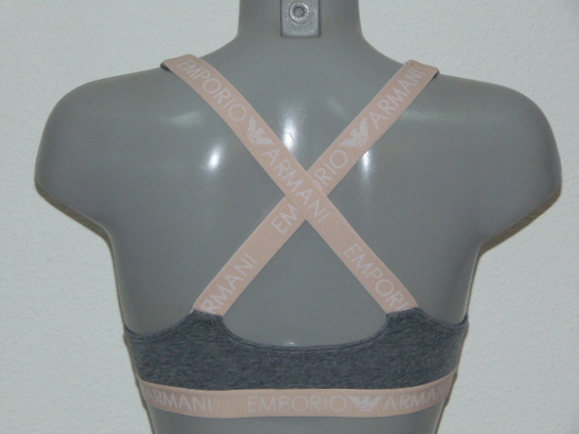 Armani Ladies Armani Sport gris sports top