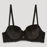 Emporio Armani Velvet noir/or soutien-gorge rembourré