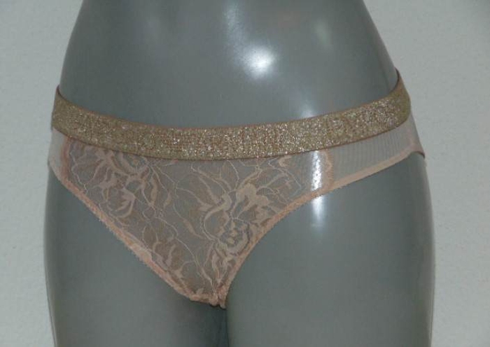 Armani Ladies Pizzo d'Oro pêche slip