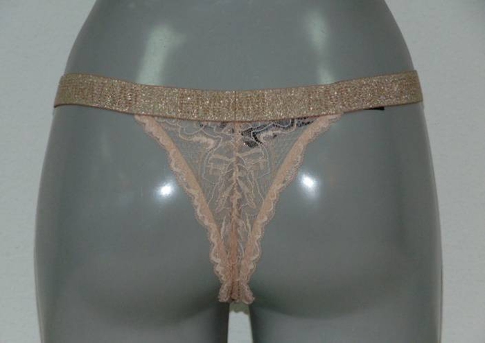 Armani Ladies Pizzo d'Oro pêche culotte string