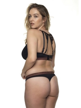 After Eden D-Cup & Up Joan noir/or culotte string