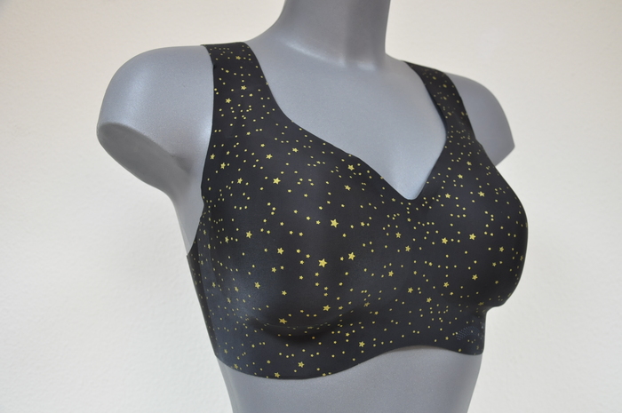 Sloggi Zero Feel Stars noir soutien-gorge sans armatures en dentelle