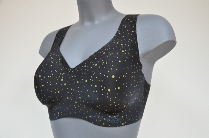 Sloggi Zero Feel Stars noir soutien-gorge sans armatures en dentelle
